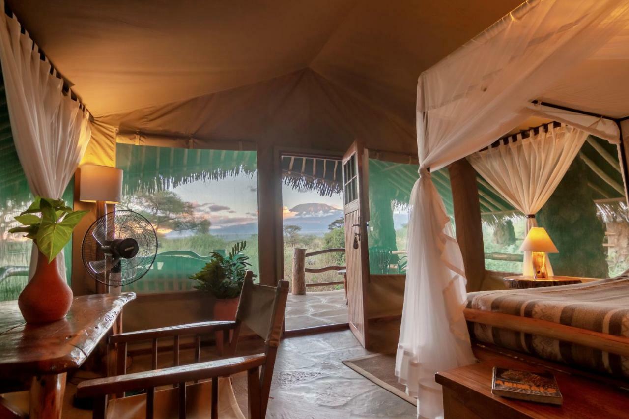 Villa Kibo Safari Camp Amboseli Esterno foto